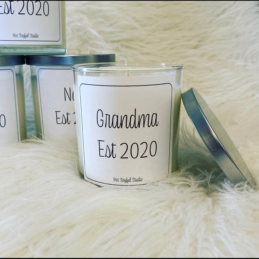 Announcement candle